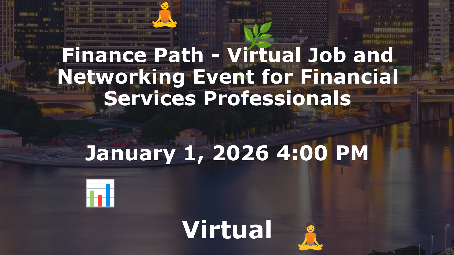 Finance Path - Virtual Job and Networking Event for Financial Services Professionals event image
